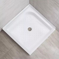 1000x1000mm Square Shower Tray Center/Side Waste